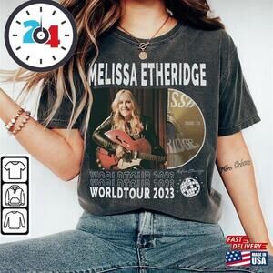Melissa Etheridge Music Shirt  Y2K   90S Summer Tour  Tickets Album Tee